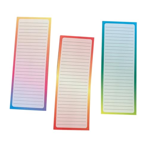 CIYODO Magnetischer Notizblock mit Farbverlauf pro Block Magnetisches Memo Pad für Kühlschrank und Whiteboard Praktische To Do Listen Farbenfrohe Auffällige Notizblöcke für Haushalt und CIYODO Magnetischer Notizblock mit Farbverlauf pro Block Magnetisches Memo Pad für Kühlschrank und Whiteboard Praktische To Do Listen Farbenfrohe Auffällige Notizblöcke für Haushalt und von CIYODO