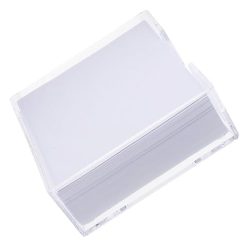 CIYODO Memo Pads im Transparenten Spenderbox Quadratische Notizzettel für Büro Schule Zuhause Praktische Ziehfunktion Glattes Schreibpapier Vielseitige Organisationshilfe CIYODO Memo Pads im Transparenten Spenderbox Quadratische Notizzettel für Büro Schule Zuhause Praktische Ziehfunktion Glattes Schreibpapier Vielseitige Organisationshilfe von CIYODO