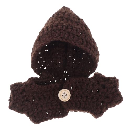 CIYODO Mini-Puppen-Kleidung Für Gefüllte Plüschtiere, Bezaubernde Gestrickte Strampler-Pullover Für Babypuppen, Für Puppen, Rollenspiele Und Verkleidungen, 12 cm von CIYODO