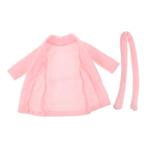 CIYODO Miniatur Puppen Bademantel Kleidung Für Puppen Zubehör Mini Bademantel Outfit Zubehör von CIYODO
