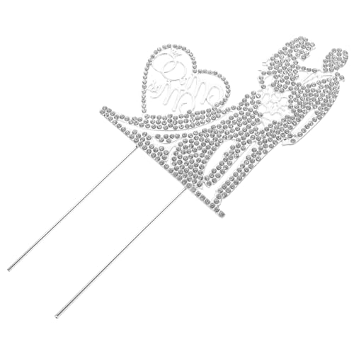 CIYODO Mr Mrs Cake Topper Hochzeit Tortenaufsatz Silber Leicht Romantisch Dekoration Cupcake Tortenstecker für Brautpaar Engagement Bridal Shower CIYODO Mr Mrs Cake Topper Hochzeit Tortenaufsatz Silber Leicht Romantisch Dekoration Cupcake Tortenstecker für Brautpaar Engagement Bridal Shower von CIYODO