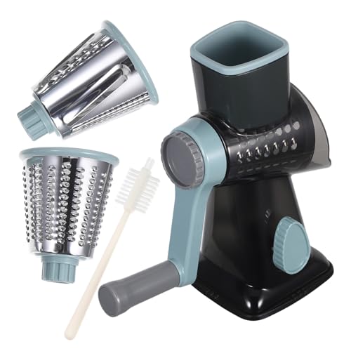 CIYODO Multifunktionaler Handkurbel Gemüseschneider mit Rutschfester Basis Rotierender Käsehobel und Kartoffelscheiber Zeitsparendes Manuelles Küchengerät für Gemüse Käse Nüsse und Obst CIYODO Multifunktionaler Handkurbel Gemüseschneider mit Rutschfester Basis Rotierender Käsehobel und Kartoffelscheiber Zeitsparendes Manuelles Küchengerät für Gemüse Käse Nüsse und Obst von CIYODO