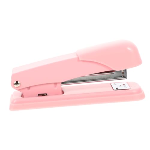 CIYODO Multifunktionaler Schreibtischhefter Metall Tacker Ergonomisch Tragbar Büro Hefter Handtacker in Kirschblütenrosa für Schule und Zuhause CIYODO Multifunktionaler Schreibtischhefter Metall Tacker Ergonomisch Tragbar Büro Hefter Handtacker in Kirschblütenrosa für Schule und Zuhause von CIYODO