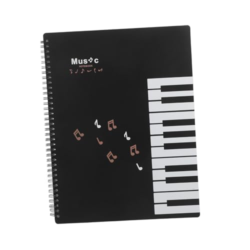 CIYODO Musiknoten Ordner für Klavier Gitarre und Violine Seitiger Flip Ordner mit Beschriftungsfunktion Vielseitig und Langlebig für Auftritte und Unterricht von CIYODO