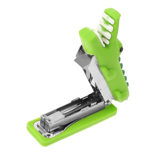 CIYODO Niedlicher Mini handtacker Cartoon Design Tragbarer Bürohefter mit Großer Kapazität für Schule Zuhause und Schreibtisch Geeignet von CIYODO