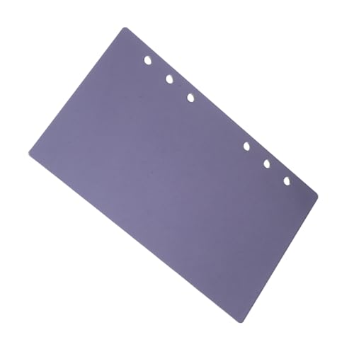 CIYODO Organizer Binder Cover aus Acryl Lose Nachfüllbares Ringbuch Schwarzes Journal Notizbuch Umschlag Tragbarer Planer Schutz für Büro und Reise von CIYODO