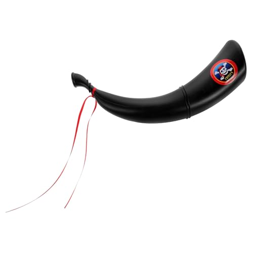 CIYODO Piratenhorn für Halloween Einzigartiger Viking Horn für Kostüme Cosplay Bühnenaufführungen Kompakte Tragbare Dekoration für Piratenpartys und Thematische Events CIYODO Piratenhorn für Halloween Einzigartiger Viking Horn für Kostüme Cosplay Bühnenaufführungen Kompakte Tragbare Dekoration für Piratenpartys und Thematische Events von CIYODO
