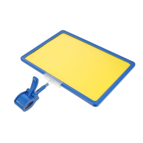 CIYODO Preisschildhalter mit Clip Abs Preisaufsteller Werbetafel für Laden Supermarkt Einfache Befestigung Praktische Warenpreisschilder CIYODO Preisschildhalter mit Clip Abs Preisaufsteller Werbetafel für Laden Supermarkt Einfache Befestigung Praktische Warenpreisschilder von CIYODO