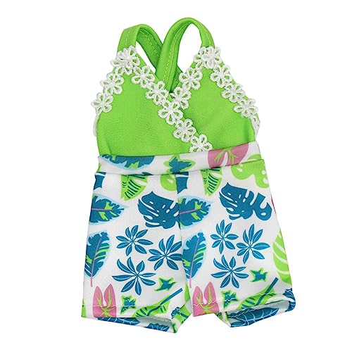 CIYODO Puppenkleidung Stilvolles Jumpsuit Outfit für Puppen und Sichere Kleidung für Geschenkidee für Feiertage Puppenzubehör für Kreative Rollenspiele von CIYODO
