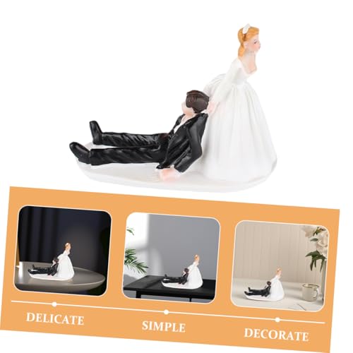 CIYODO Resin Hochzeitstortenaufsatz Brautpaar Figur Langlebige Tortendeko mit Widerstandsfähigem Design Multifunktionale Hochzeitspaar Statue für Hochzeit Wohnzimmer und Empfangsbereich CIYODO Resin Hochzeitstortenaufsatz Brautpaar Figur Langlebige Tortendeko mit Widerstandsfähigem Design Multifunktionale Hochzeitspaar Statue für Hochzeit Wohnzimmer und Empfangsbereich von CIYODO