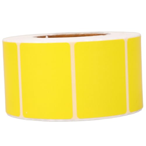 CIYODO Selbstklebende Wasserfeste Farbige Etikettenrolle für Drucker Vielseitig Bedruckbar für Büro Versand Pflanzen und Preisetiketten CIYODO Selbstklebende Wasserfeste Farbige Etikettenrolle für Drucker Vielseitig Bedruckbar für Büro Versand Pflanzen und Preisetiketten von CIYODO