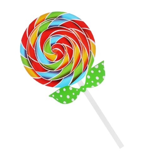 CIYODO Simulation Lollipop Dekoration für Kindergeburtstag Hochzeit Karneval Lutscher Requisiten Lebhaften Farben für Fotos und Feiern von CIYODO