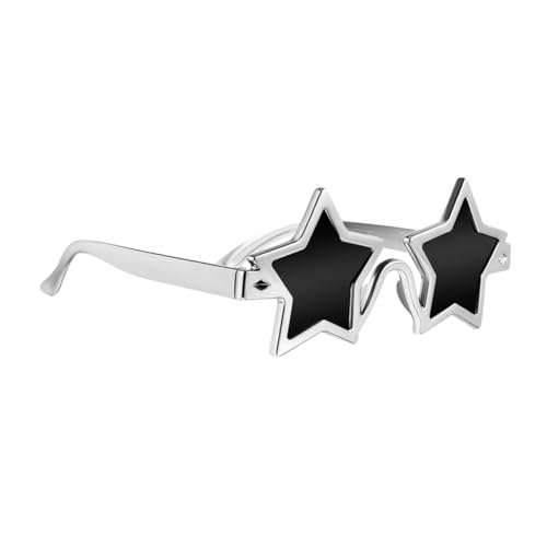 CIYODO Sternförmige Sonnenbrille für Partys Goldene Dekorationsbrille für Herren und Kreative Festival Sonnenbrille für Halloween Disco Events und Geburtstagsfeiern von CIYODO