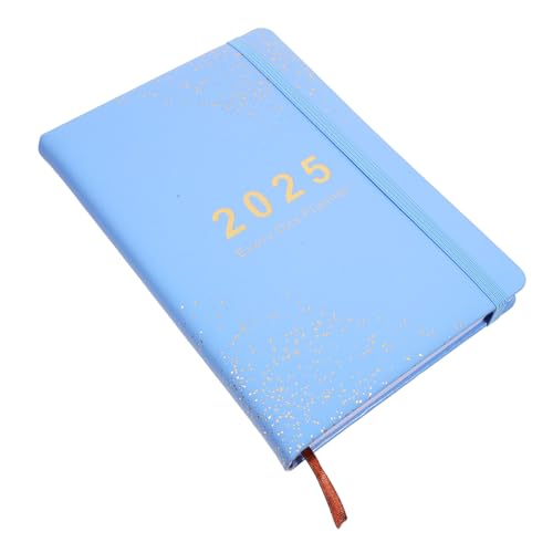 CIYODO Tagesplaner Notizbuch Tage Jahresplaner Notizblock Himmelblau Multifunktionaler Organizer für Büro Zuhause Schule Glattes Papier Leicht Tragbar Feines Design von CIYODO