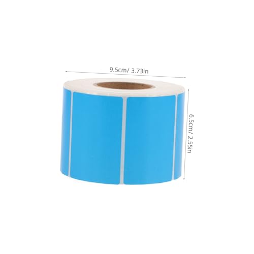 CIYODO Thermotransfer Etiketten Selbstklebend Ölbeständig Umweltfreundlich Schreibbar für Büro Küche Milchtee Laden Blau Mix Zufällige Farbe CIYODO Thermotransfer Etiketten Selbstklebend Ölbeständig Umweltfreundlich Schreibbar für Büro Küche Milchtee Laden Blau Mix Zufällige Farbe von CIYODO
