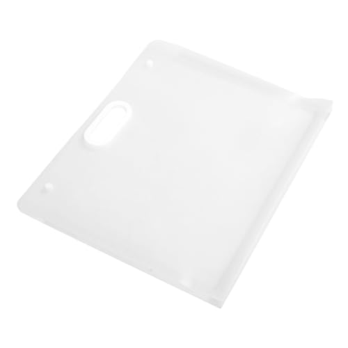 CIYODO Transparente Dokumententasche Mittelgroß PP Material Strapazierfähige Sammelmappe für Akten Zeichnungen und Quittungen Büro und Schule Organizer von CIYODO
