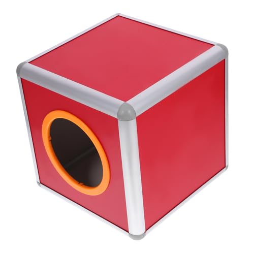 CIYODO Transparente Losebox Aluminiumlegierung Roter Rahmen Kleiner Lotteriebehälter Für Partys Wahlurnen Spenden Und Gewinnspielboxen Wiederverwendbar Für Feierlichkeiten Und Events CIYODO Transparente Losebox Aluminiumlegierung Roter Rahmen Kleiner Lotteriebehälter Für Partys Wahlurnen Spenden Und Gewinnspielboxen Wiederverwendbar Für Feierlichkeiten Und Events von CIYODO