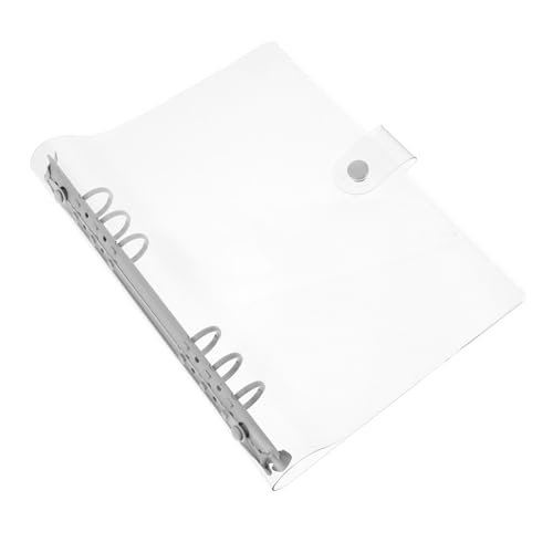 CIYODO Transparentes Ringbuch mit Weicher PVC Hülle Ring Mechanismus Rundem Binder für Nachfüllbare Notizbücher Schützende Glatte Binder Ringe für Lose Praktische Mini Mappe für Büro und CIYODO Transparentes Ringbuch mit Weicher PVC Hülle Ring Mechanismus Rundem Binder für Nachfüllbare Notizbücher Schützende Glatte Binder Ringe für Lose Praktische Mini Mappe für Büro und von CIYODO