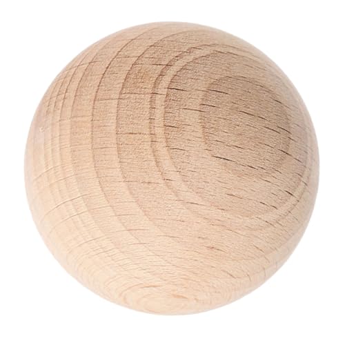 CIYODO Unbehandelte Holz Kugel für Croquet und Garten Spiele Robuste Naturkugel für Outdoor Aktivitäten und Familienunterhaltung CIYODO Unbehandelte Holz Kugel für Croquet und Garten Spiele Robuste Naturkugel für Outdoor Aktivitäten und Familienunterhaltung von CIYODO