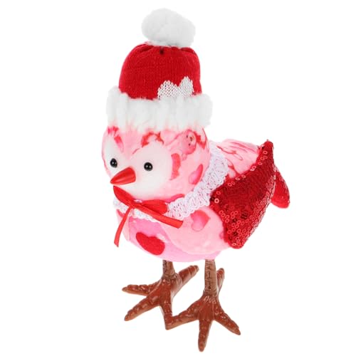 CIYODO Valentinstag Vogel Figurine Süße Vogeldekoration für Zuhause Kleine Vogelstatue für Tischdekoration für Feiertagsfeiern Kreatives für Freunde und Familie CIYODO Valentinstag Vogel Figurine Süße Vogeldekoration für Zuhause Kleine Vogelstatue für Tischdekoration für Feiertagsfeiern Kreatives für Freunde und Familie von CIYODO