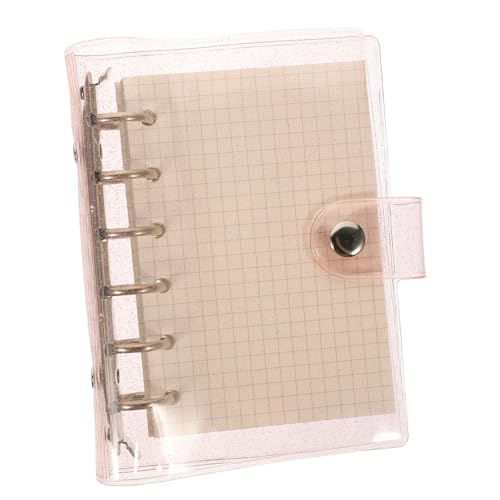 CIYODO Wasserdichter PVC Loose leaf Notizbuch Glitzer Binder mit Kariertem Notizblock Multifunktionaler Planer für Schule Studium Scrapbooking und Alltag CIYODO Wasserdichter PVC Loose leaf Notizbuch Glitzer Binder mit Kariertem Notizblock Multifunktionaler Planer für Schule Studium Scrapbooking und Alltag von CIYODO