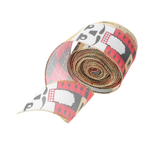 CIYODO Weihnachtsband für Diy Schleifen und Dekorationen Yards Bunte Nutcracker Ribbons für Weihnachtsbaum und Bastelprojekte Vielseitig Einsetzbar Robust und Farbenfroh CIYODO Weihnachtsband für Diy Schleifen und Dekorationen Yards Bunte Nutcracker Ribbons für Weihnachtsbaum und Bastelprojekte Vielseitig Einsetzbar Robust und Farbenfroh von CIYODO