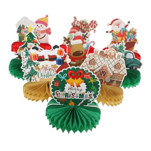 CIYODO Weihnachtsfeierdekorationen die Party Tischaufsätze Mittelstück Schneemann für Weihnachtstischdekoration Tischdekoration Weihnachtstischdekorationen Weihnachtswaben Rentier CIYODO Weihnachtsfeierdekorationen die Party Tischaufsätze Mittelstück Schneemann für Weihnachtstischdekoration Tischdekoration Weihnachtstischdekorationen Weihnachtswaben Rentier von CIYODO