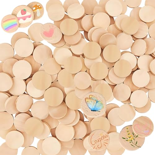 400 Stück 20mm Runde Holzplättchen, Holzscheiben, Holzscheiben Zum Basteln, Ideal Für DIY, Dekoration Und Handwerk, Holzscheiben 20mm, Holzplättchen Rund, Kreative Projekte 400 Stück 20mm Runde Holzplättchen, Holzscheiben, Holzscheiben Zum Basteln, Ideal Für DIY, Dekoration Und Handwerk, Holzscheiben 20mm, Holzplättchen Rund, Kreative Projekte von CJAPGJW