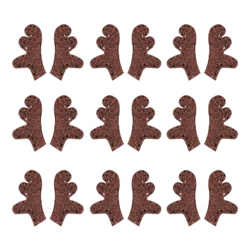 Glitzer-Geweih Mini Rentier Hirsch Hörner Verzierungen Elch Tiere Horn Charms Weihnachten Stirnband Dekoration für Haarschmuck Handwerk 10 Paar Glitzer-Geweih Mini Rentier Hirsch Hörner Verzierungen Elch Tiere Horn Charms Weihnachten Stirnband Dekoration für Haarschmuck Handwerk 10 Paar von CJKDXDH