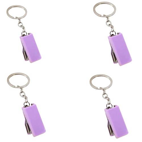 Mini-Heftgerät, Schlüsselanhänger-Set, tragbar, Bürobedarf, Schulhefter für Schreibtisch, klein, rutschfest, verschiedene Farben Mini-Heftgerät, Schlüsselanhänger-Set, tragbar, Bürobedarf, Schulhefter für Schreibtisch, klein, rutschfest, verschiedene Farben von CJKDXDH