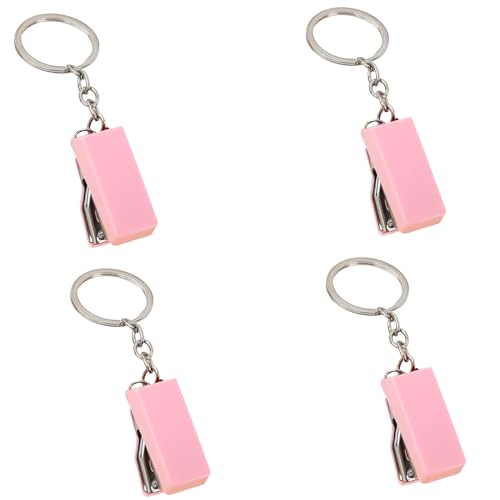Mini-Heftgerät, Schlüsselanhänger-Set, tragbar, Bürobedarf, Schulhefter für Schreibtisch, klein, rutschfest, verschiedene Farben Mini-Heftgerät, Schlüsselanhänger-Set, tragbar, Bürobedarf, Schulhefter für Schreibtisch, klein, rutschfest, verschiedene Farben von CJKDXDH