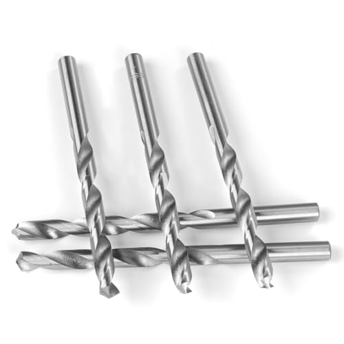 10 Stück 3.5mm M35 HSS Kobalt Jobber Bohrer Set Metallbohrer Spiralbohrer für Edelstahl, Hartstahl, Metall, Holz und Kunststoff,Robustes und Hitzebeständiges Bohrwerkzeug von CJMUQHEHH