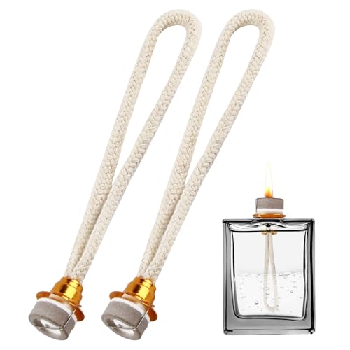 2 Pcs Oil Lamp Wick, 18 mm Docht Für Öllampen Replacement Wick for Oil Lamps, Oil Burner Wick with Control, Wick for All Catalytic Lamps, Kompatibel Mit Den Meisten Duftlampen Für Lampe Berger, Gold 2 Pcs Oil Lamp Wick, 18 mm Docht Für Öllampen Replacement Wick for Oil Lamps, Oil Burner Wick with Control, Wick for All Catalytic Lamps, Kompatibel Mit Den Meisten Duftlampen Für Lampe Berger, Gold von CJMUQHEHH