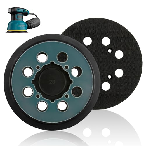 2 Stück 125mm Professional Schleiftelle, 8-Loch Klett Stützteller Schleifteller Teller für Bosch GEX 125-1 AE, PEX 220 A & AE, Exzenterschleifer Schleifplatte, Langlebig 2 Stück 125mm Professional Schleiftelle, 8-Loch Klett Stützteller Schleifteller Teller für Bosch GEX 125-1 AE, PEX 220 A & AE, Exzenterschleifer Schleifplatte, Langlebig von CJMUQHEHH