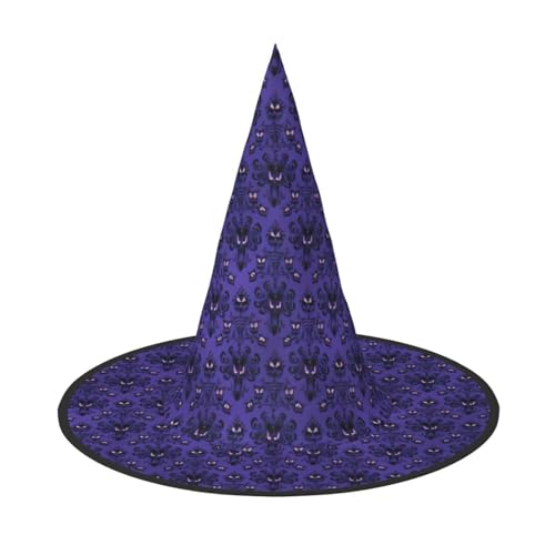 CKGODGF Haunted Mansion Print Wizard, Zauberer-Kostüm-Zubehör, Halloween-Vollhut, geeignet für Party-Rollenspiele, 1 Stück CKGODGF Haunted Mansion Print Wizard, Zauberer-Kostüm-Zubehör, Halloween-Vollhut, geeignet für Party-Rollenspiele, 1 Stück von CKGODGF