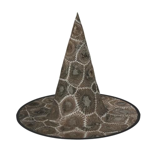 CKGODGF Petoskey Zauberer mit Steindruck, Zauberer-Kostüm-Zubehör, Halloween-Vollhut, geeignet für Party-Rollenspiele, 1 Stück CKGODGF Petoskey Zauberer mit Steindruck, Zauberer-Kostüm-Zubehör, Halloween-Vollhut, geeignet für Party-Rollenspiele, 1 Stück von CKGODGF