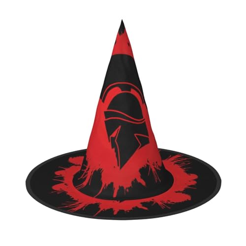CKGODGF Spartanischer Kriegerhelm, Zauberer-Kostüm-Zubehör, Halloween-Vollhut, geeignet für Party-Rollenspiele, 1 Stück von CKGODGF