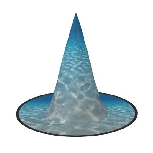 CKGODGF Zauberer mit ruhigem Wasserdruck, Zauberer-Kostüm-Zubehör, Halloween-Vollhut, geeignet für Party-Rollenspiele, 1 Stück CKGODGF Zauberer mit ruhigem Wasserdruck, Zauberer-Kostüm-Zubehör, Halloween-Vollhut, geeignet für Party-Rollenspiele, 1 Stück von CKGODGF