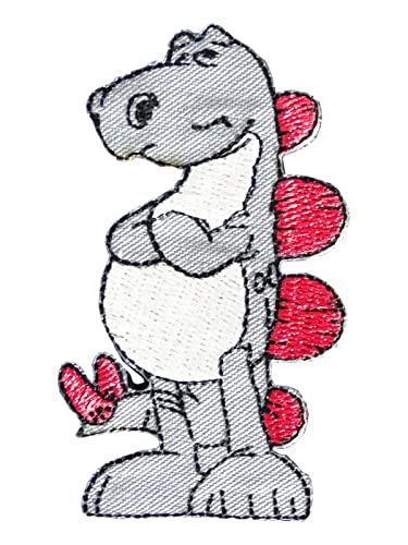 Aufnäher gestickt Patch Applikation zum Aufbügeln (Dino) von CKM