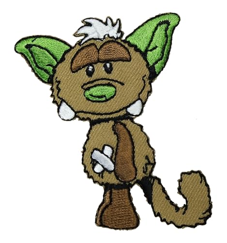 Aufnäher gestickt Patch Applikation zum Aufbügeln (Monsterchen2) von CKM