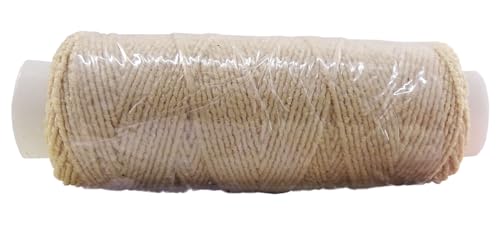 CKM Smok-Gummi 2-er Pack elastischer Beilauffaden Ø 0,8mm 15m (Beige) von CKM