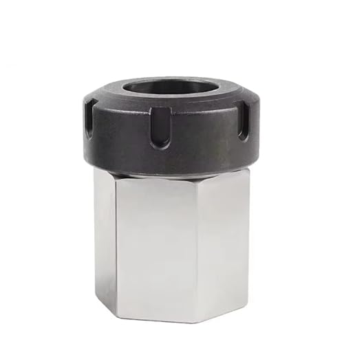 ER25 ER32 ER40 Fräserfutterhülse Umrüsthülse Austauschbare Verlängerungsstange Anschlussgewinde(Hexagon,ER40) von CKQshenKouyicKQ