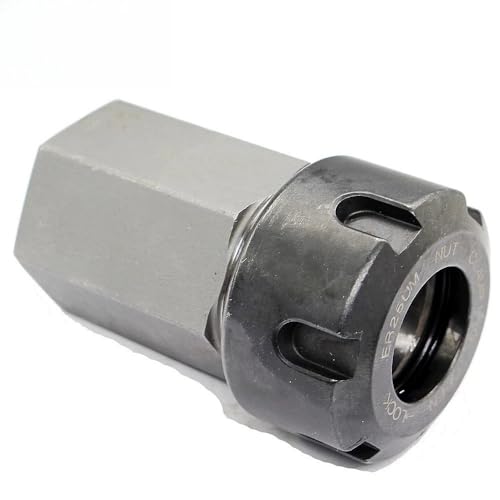 Quadratischer ER25 ER32 ER40 Spannfutterblock aus hartem Stahl, Sechskant-ER-Spannfuttersitz for CNC-Drehmaschinen-Schneidemaschinen-Werkzeughalter(Hexagon,ER32) von CKQshenKouyicKQ