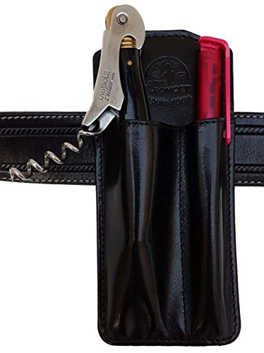CLAIRE-FONCET Gurteletui Flaschenöffner/Kugelschreiber, Etui/Gürtelhalter für Korkenzieher und Stifthalter Spezial für Kellner, Kellnerin, Kneipen, Bar, Cafeteria, Restaurant, Weinstube, Brauerei CLAIRE-FONCET Gurteletui Flaschenöffner/Kugelschreiber, Etui/Gürtelhalter für Korkenzieher und Stifthalter Spezial für Kellner, Kellnerin, Kneipen, Bar, Cafeteria, Restaurant, Weinstube, Brauerei von CLAIRE-FONCET