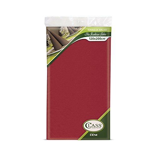 Class C1220-110 Tischdecke Airlaid gefaltet, Papier, Rot, 200 x 120 x 1 cm Class C1220-110 Tischdecke Airlaid gefaltet, Papier, Rot, 200 x 120 x 1 cm von CLASS 10