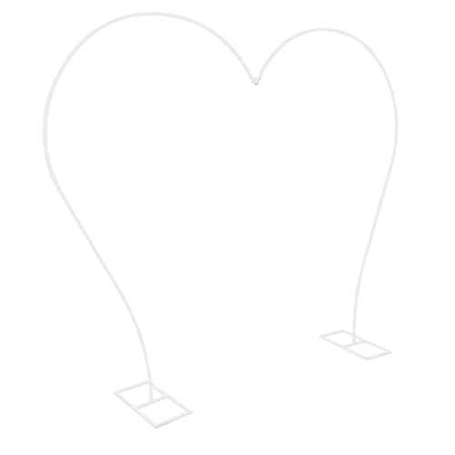 CLEADONG Ballonbogen-Kit, Herzförmiges Ballon Kreis Rahmen Kit, Ballon Hoop Ständer, für Geburtstagsfeier Hochzeit Zeremonie Brautdusche Jubiläum Dekor CLEADONG Ballonbogen-Kit, Herzförmiges Ballon Kreis Rahmen Kit, Ballon Hoop Ständer, für Geburtstagsfeier Hochzeit Zeremonie Brautdusche Jubiläum Dekor von CLEADONG
