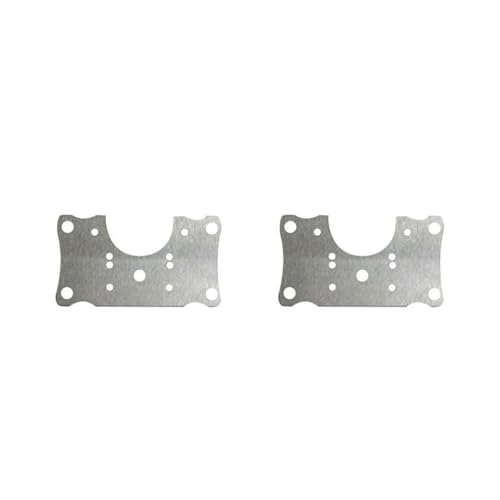 CLENEA 2 STÜCKE Küchenschrank Türscharnier Reparatursatz Schrank Scharnier Reparatur Seitenteile Montieren Küche Tür Scharnier Reparatur Platten(9 X 5cm) von CLENEA