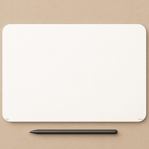 CLEVER SIGNS A3 Notizblock mit Punktraster (29,7 x 42 cm) – XLarge gepunktete Notizblöcke, Premium-Papier mit Rückenstütze aus Karton, ideal für Notizen, Planen, Skizzieren und Journaling von CLEVER SIGNS