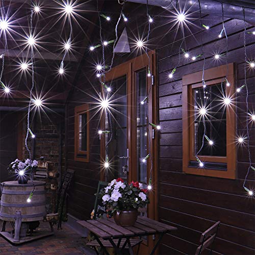 CLGarden Premium LED Lichterkette Generalüberholt Eisregen ERN600 kaltweiß Lichtervorhang innen außen weiß 5 Jahre Garantie CLGarden Premium LED Lichterkette Generalüberholt Eisregen ERN600 kaltweiß Lichtervorhang innen außen weiß 5 Jahre Garantie von CLGarden