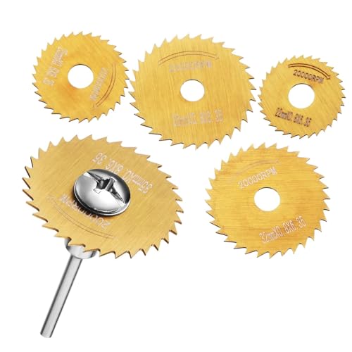 1 Satz Sägeblätter for die Holzbearbeitung, Kreistrennscheiben, Mini-Kreissägeblätter for elektrische Bohrmaschinen, geeignet for Trennscheiben aus Holz und Kunststoff 1 Satz Sägeblätter for die Holzbearbeitung, Kreistrennscheiben, Mini-Kreissägeblätter for elektrische Bohrmaschinen, geeignet for Trennscheiben aus Holz und Kunststoff von CLINGRE boutique shop uk